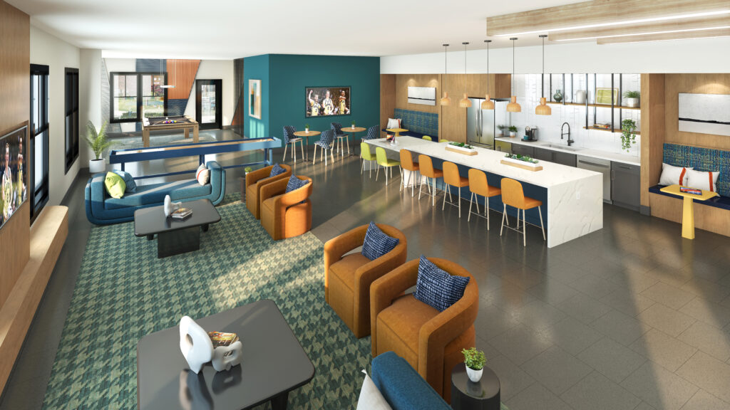 Sitting Area With Kitchen