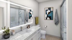 Stunning bathroom interior